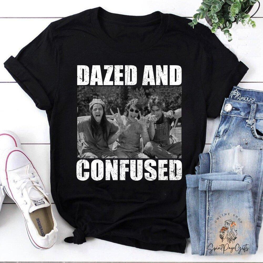 Dazed And Confused Movie T-Shirt David Wooderson Graphic Retro Film Fan Tee